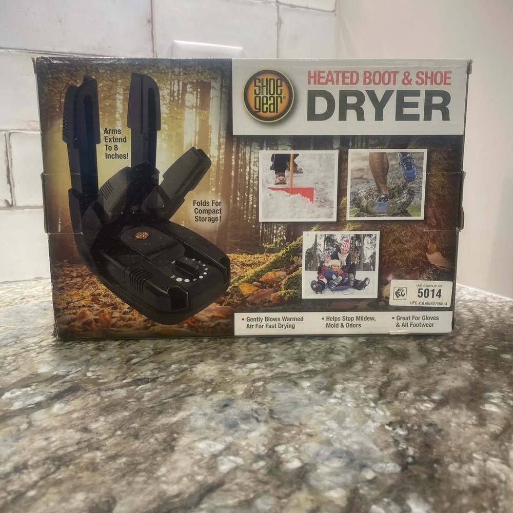 Shoe Gear Heated Boot & Shoe Dryer - NIB